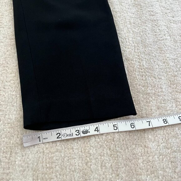 Aritzia Babaton Conan Pull On Cropped Black Trousers Work Pants 4 - Picture 6 of 10